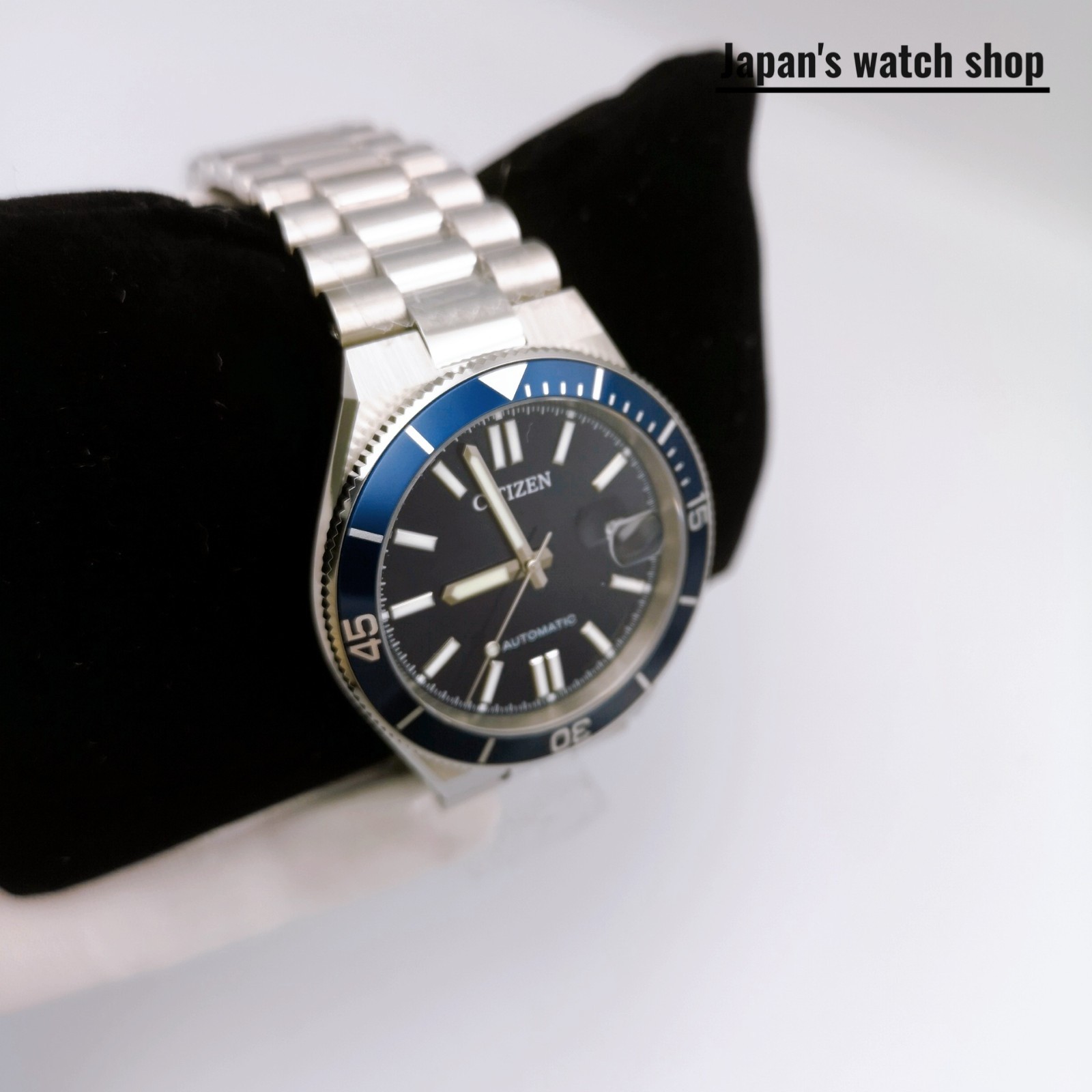 CITIZEN TSUYOSA NJ0230-59L Black Automatic Sapphire Men’s Watch New in Box