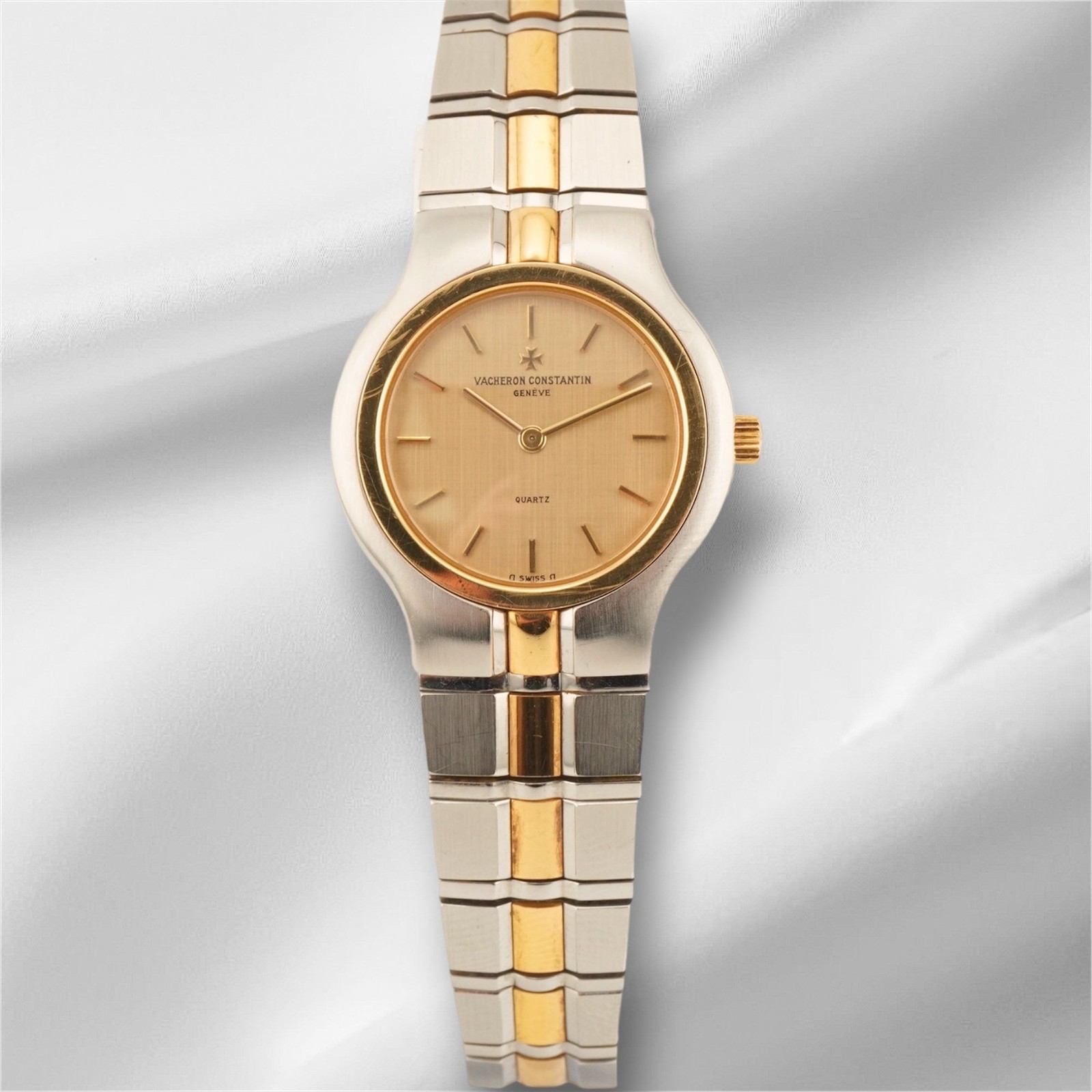 Vacheron Constantin 24.5mm Phidias 2Tone 18k YG-SS Gold Dial 61010/967.11