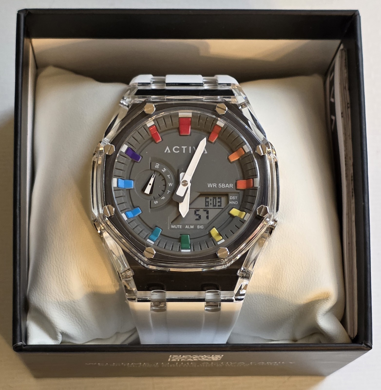 Activa X Invicta Digital Men’s Or Women’s Quartz Watch – 53 mm New In A Box