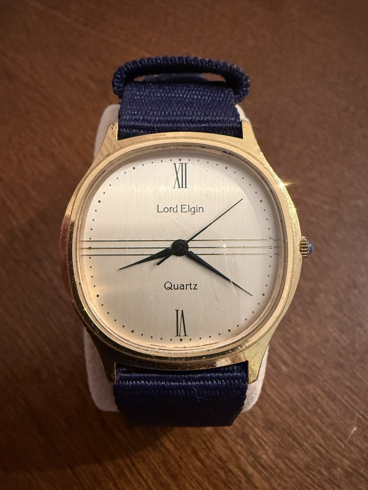 Unique Lord Elgin Vintage Gold Men’s Premium Line Watch!