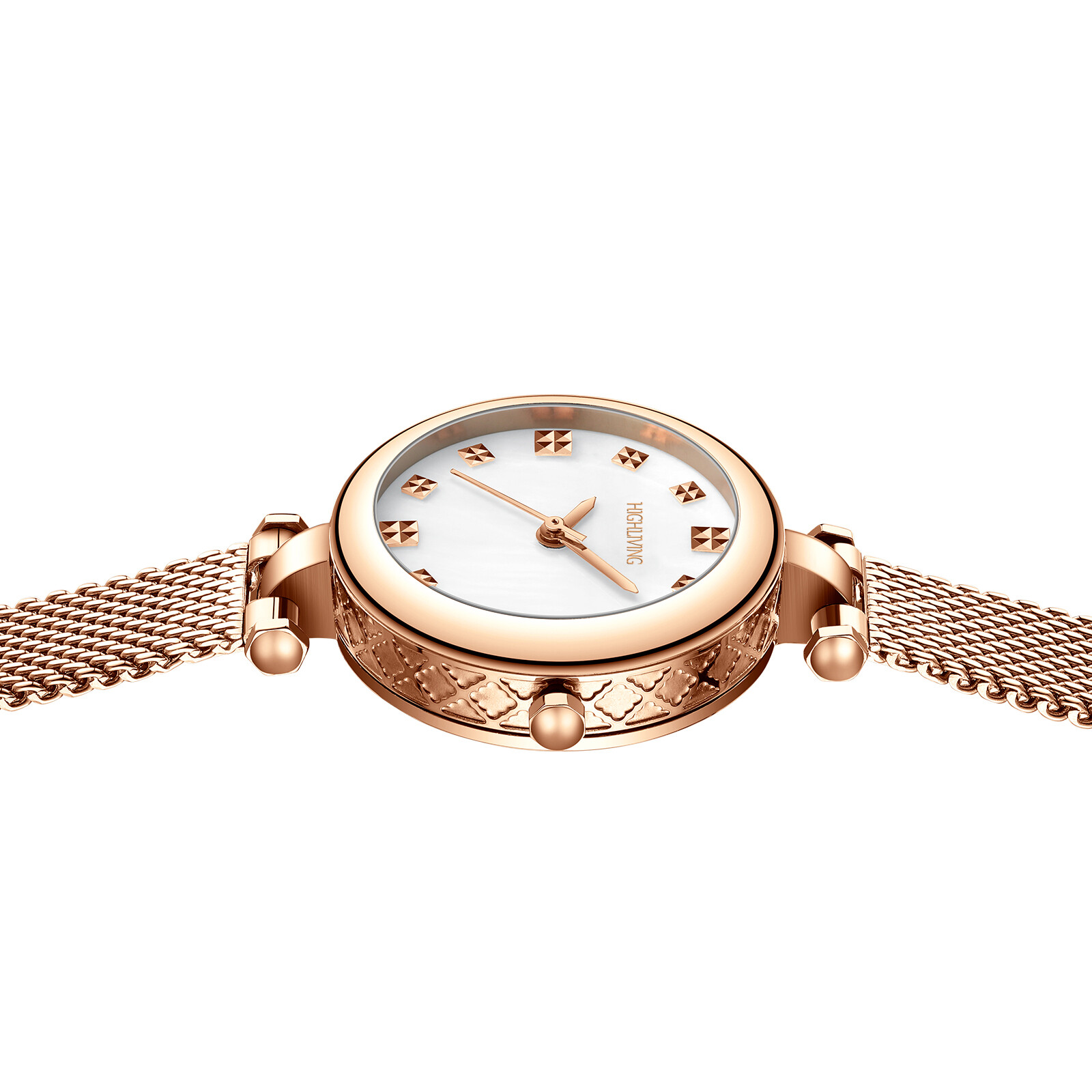 HIGH LIVING ® Wrist Luxury Watch Woman Fashion Business Dress Stainless Steel