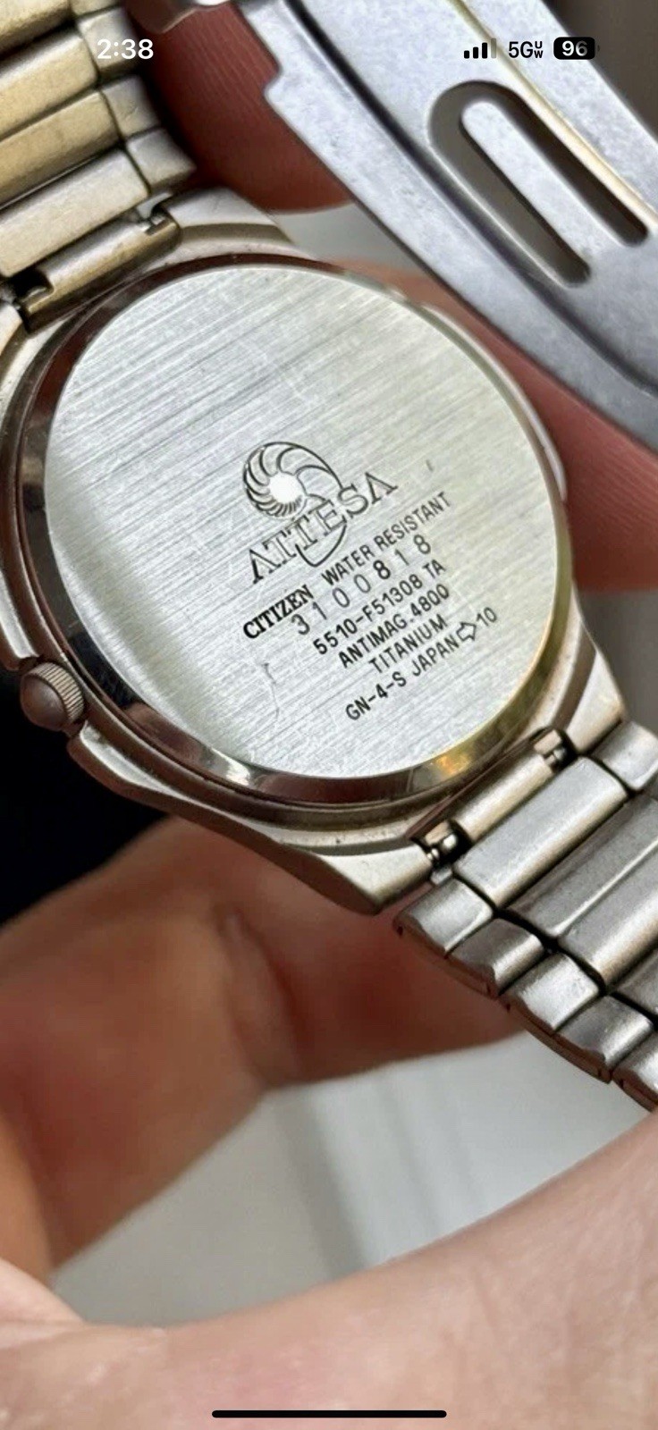 Citizen Attesa Titanium Men’s Watch