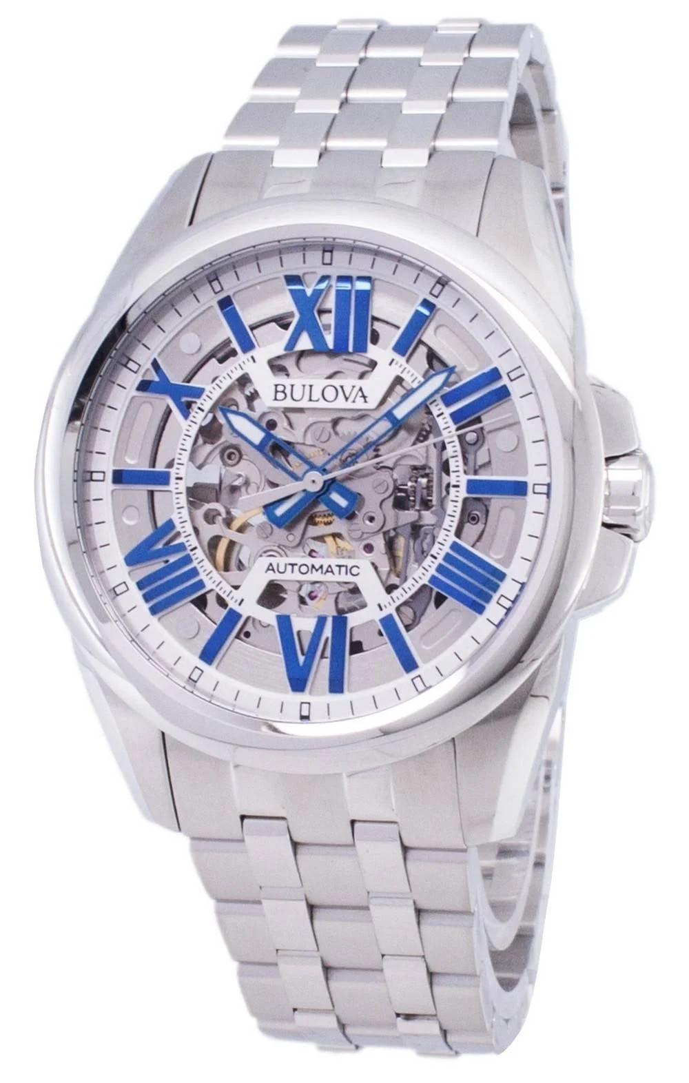 Classic 96A187 Automatic Men’s Stainless Steel Watch
