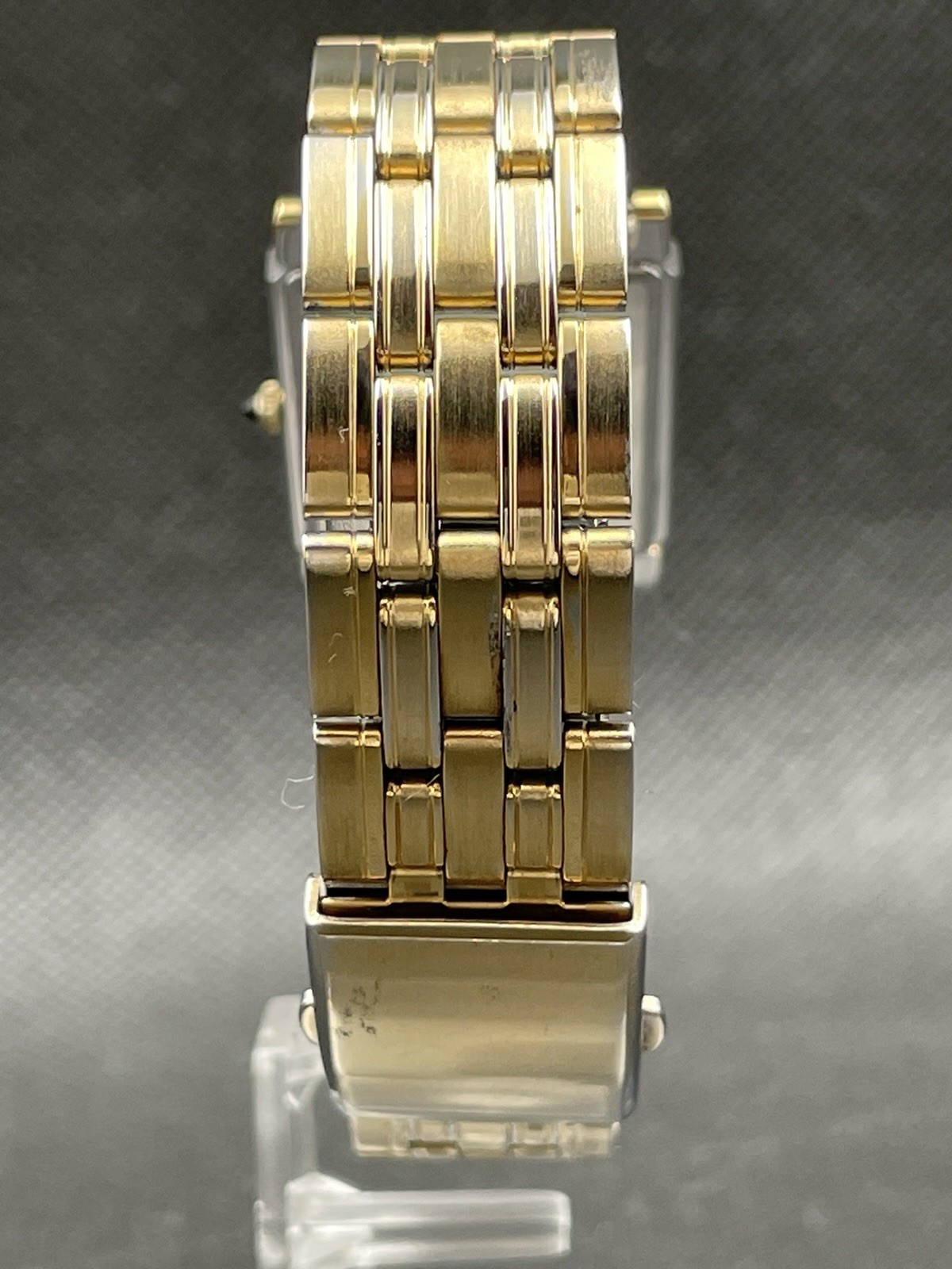 [Excellent] Vintage Seiko Dolce 7730-5020 Silver Gold Quartz Men’s Watch JAPAN