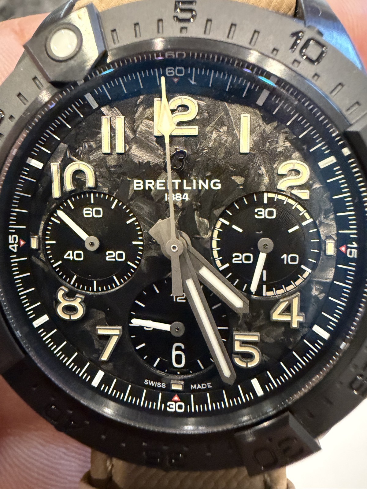 Breitling Avenger B01 42mm Night Mission Black Dial Men’s Watch SB0146101B1X1