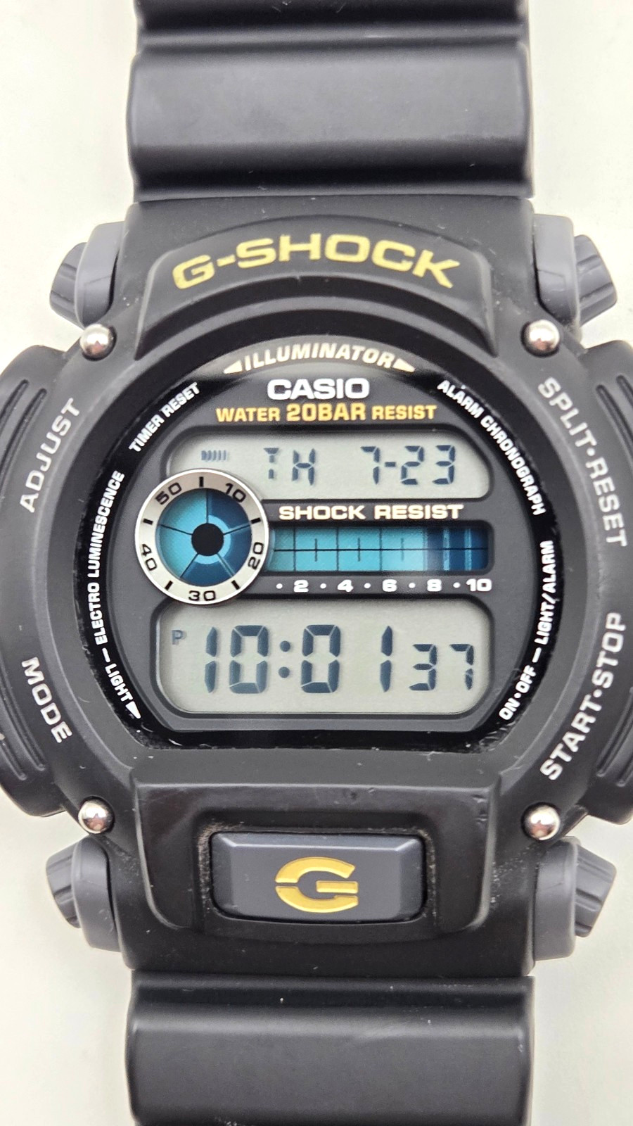 Casio G-Shock DW-9052 Watch Water Resist 20Bar Shock Resist Alarm Chronograph