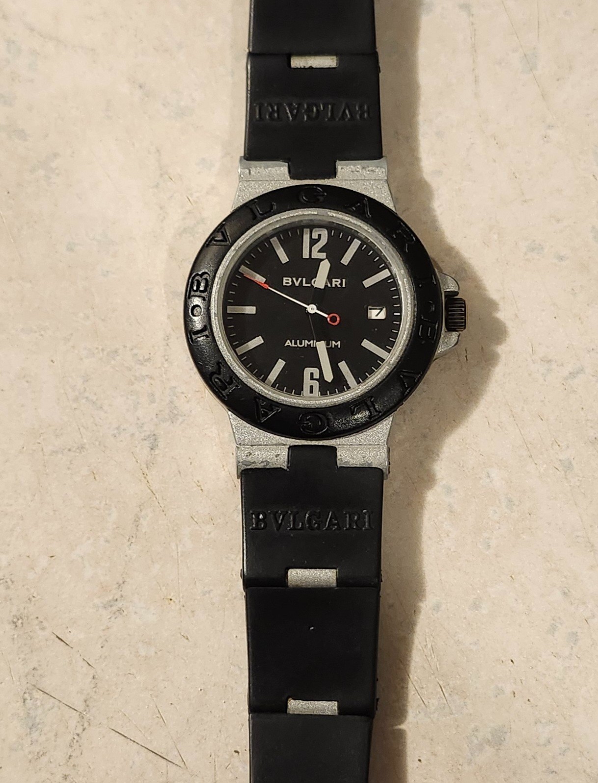 Bvlgari Diagono Silver Men’s Watch – AL38A