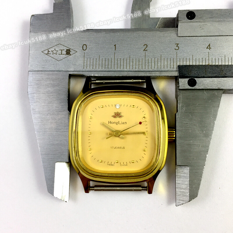 Vintage Shijiazhuang Honglian 33mm Manual Watch – Classic Chinese Mechanical