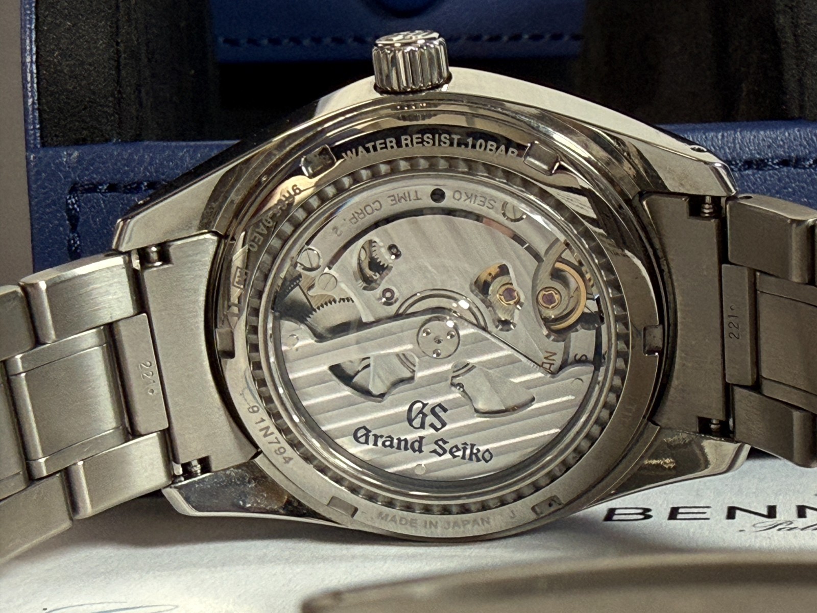 2019 Grand Seiko Heritage “Snowflake” Spring Drive SBGA211 41MM Titanium