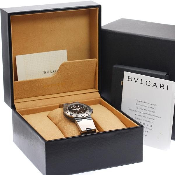 BVLGARI DIAGONO TITANIUM TI38TA 38mm Ti Black #C18945