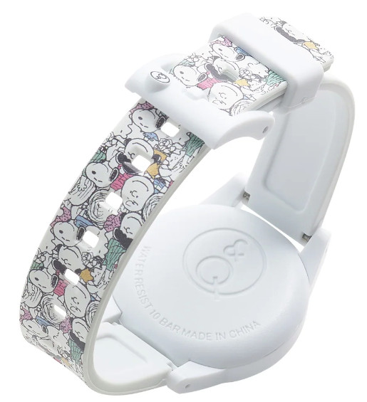 CITIZEN Q&Q Snoopy Charlie Brown Peanuts Watch RP01-806 White Solar Power