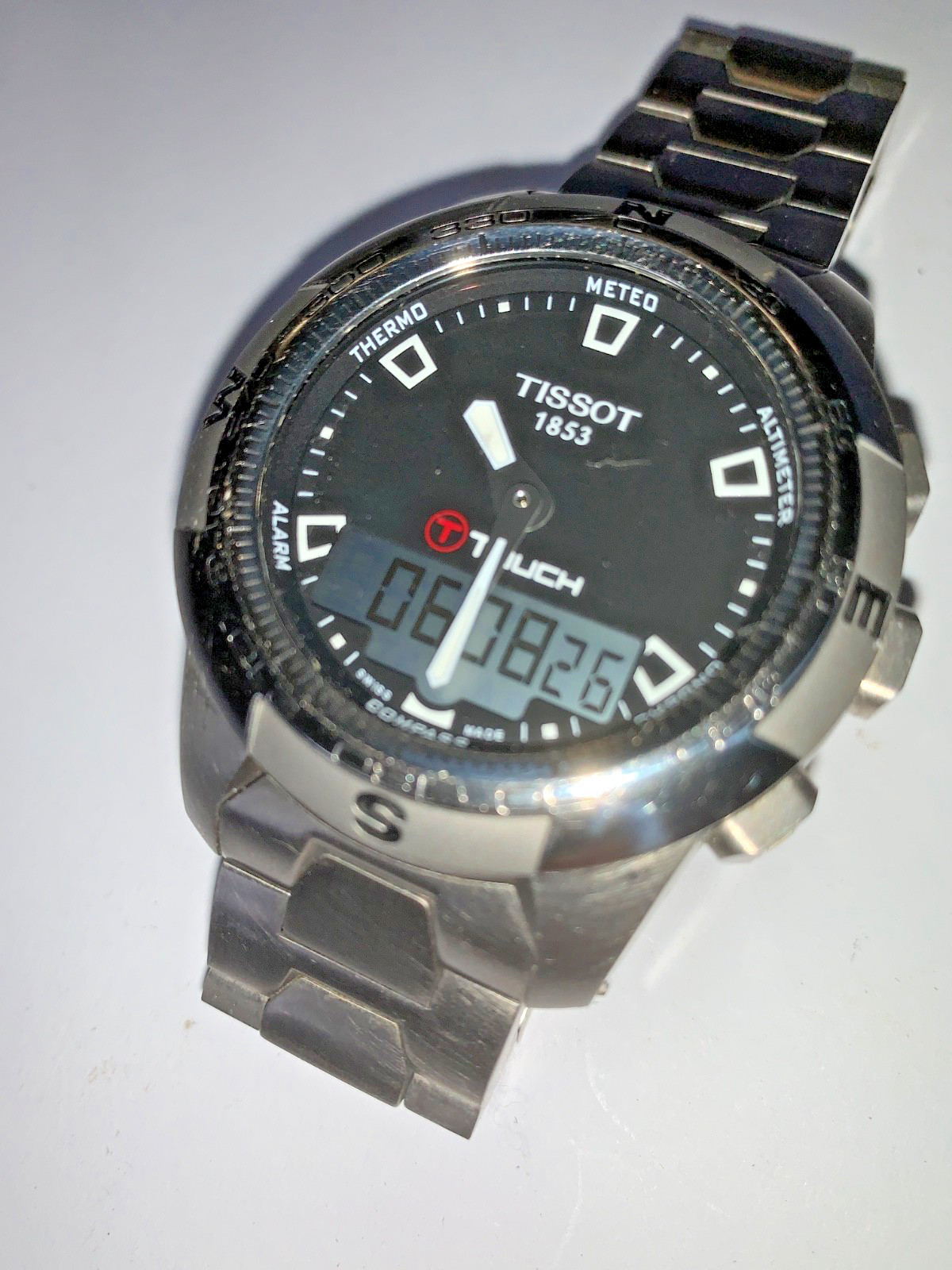 TISSOT T TOUCH TITANIUM Watch Black Dial
