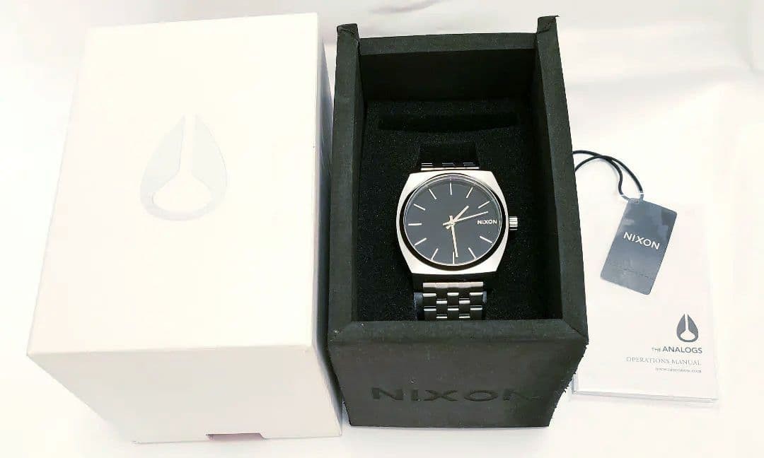 NIXON TIME TELLER BLACK