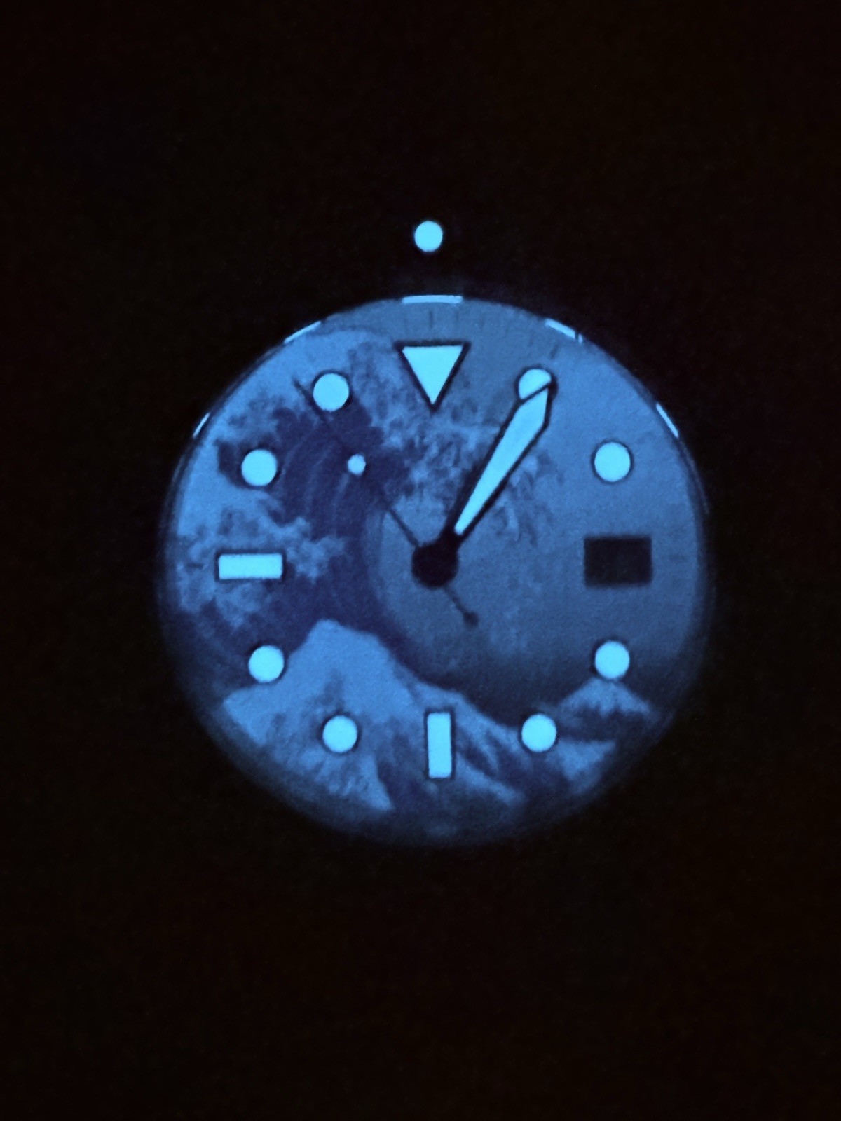 Deep Blue PRO DIVER 200 42.5MM AUTO DIVE WATCH-KANAGAWA WAVE LUME DIAL-NEW‼️