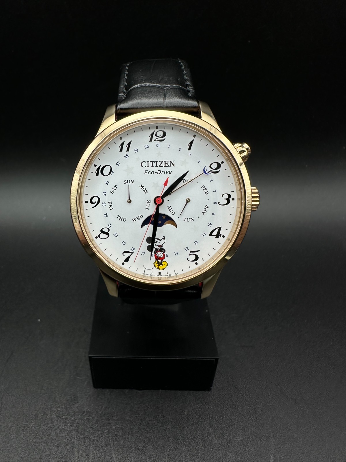Citizen Mickey Mouse Eco-Drive Moonphase 43mm Solar Men’s Watch AP1053-15W