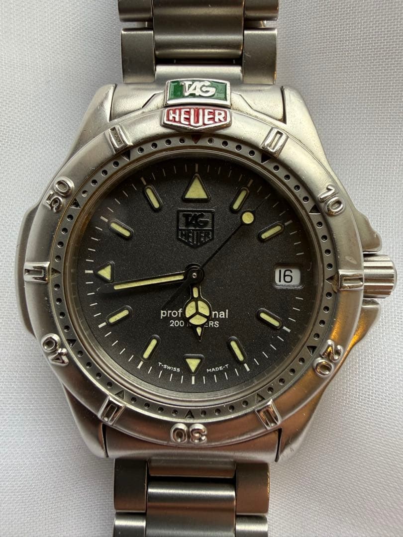 Battery Replaced – TAG Heuer Professional 4000