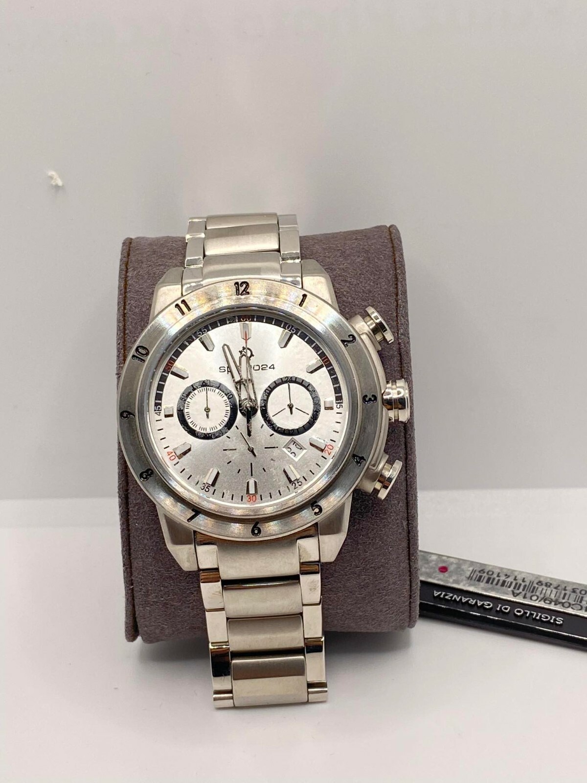MENS STEEL SPACE 24 CHRONO WATCH L4C049/01A NEW!! -20% OFF