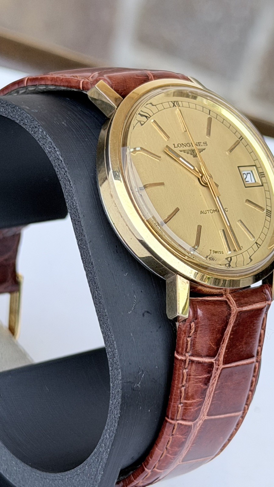 Longines Automatic Ref. 1620 35mm Cal. 633 Swiss Made Vintage Gold Plated Men’s