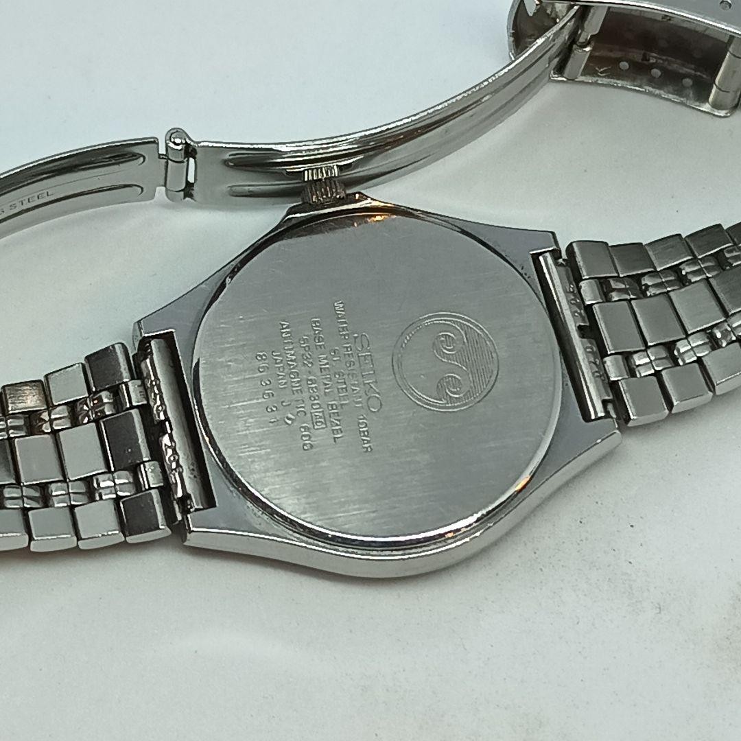 New battery replaced. SEIKO Spirit wristwatch. From Japan