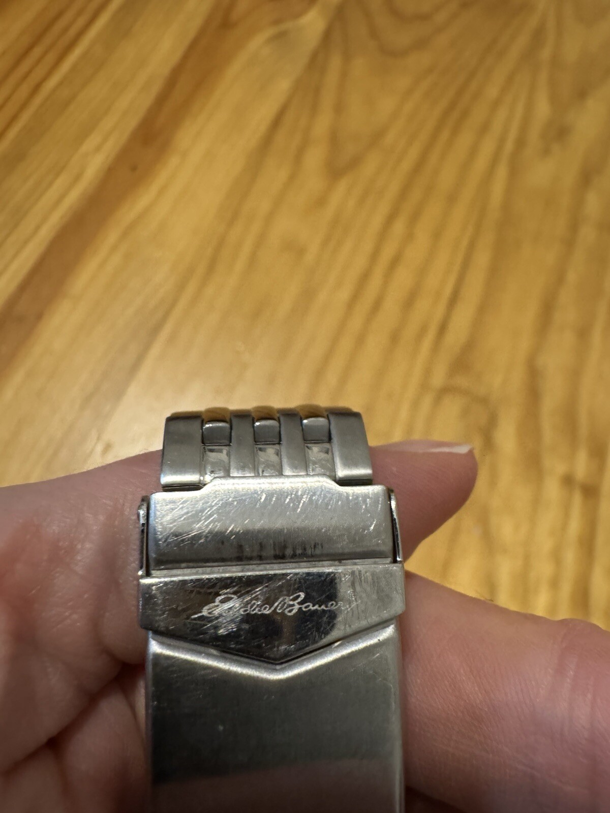 Eddie Bauer Men’s Watch – Dual Time, 5ATM O874 Silver