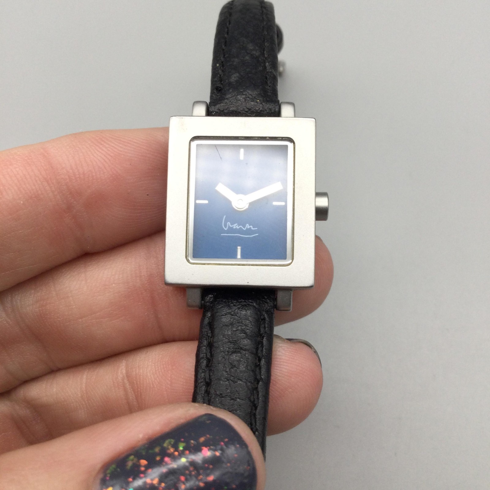Michael Graves Projects Shenandoah Watch Womens 20mm Blue Dial New Battery