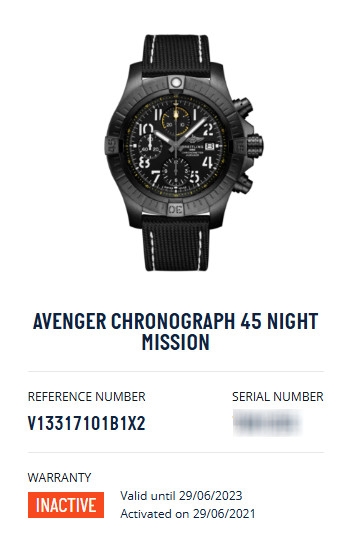Breitling Avenger V13317 Chronograph 45mm – Full Set, 2 Extra Straps