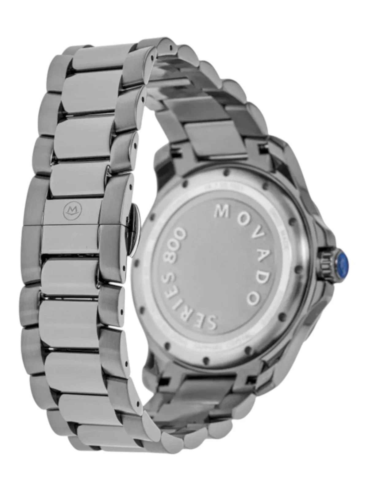 Movado 2600159 Men’s Series 800 Blue Dial Quartz Watch 40mm MSRP $1395