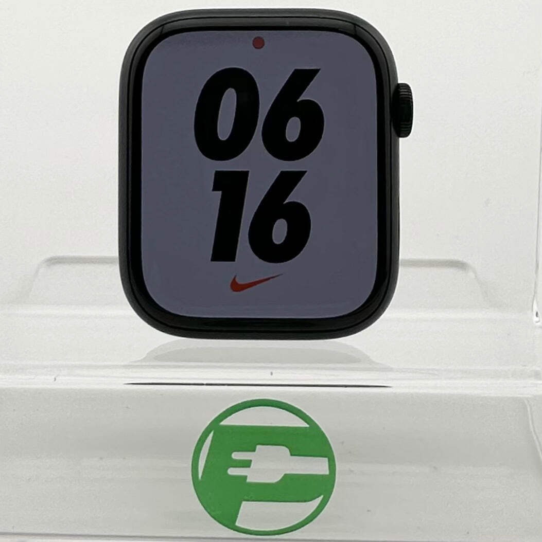 GPS Only Apple Watch Series 7 45MM Midnight Aluminum A2474 Face Only Nike