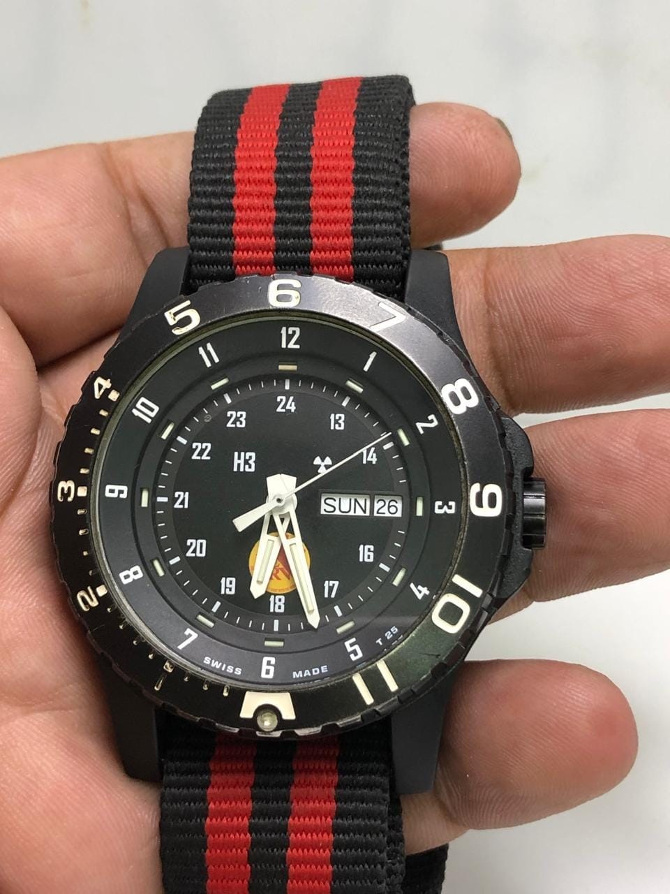 Vintage Traser x NERV EVA Evangelion Type6 H3 Military Men’s Wristwatch