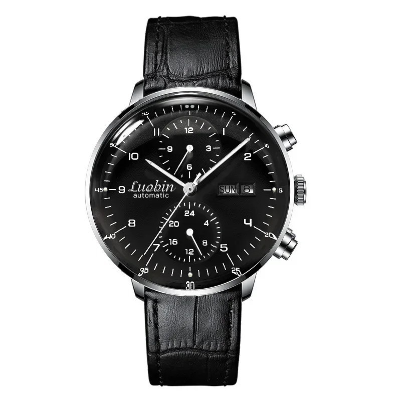 Luobin Watch Men Fashion Mechanical Watches Luxury Business Automatic Wristwatch