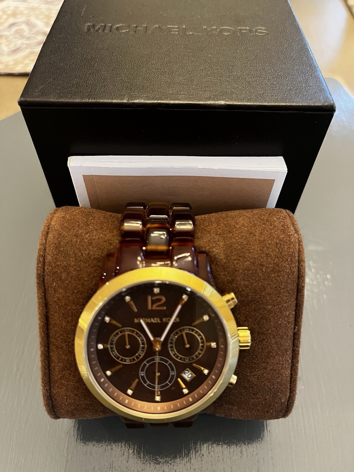 Women’s Michael Kors Audrina Chronograph Glitz Watch MK6237