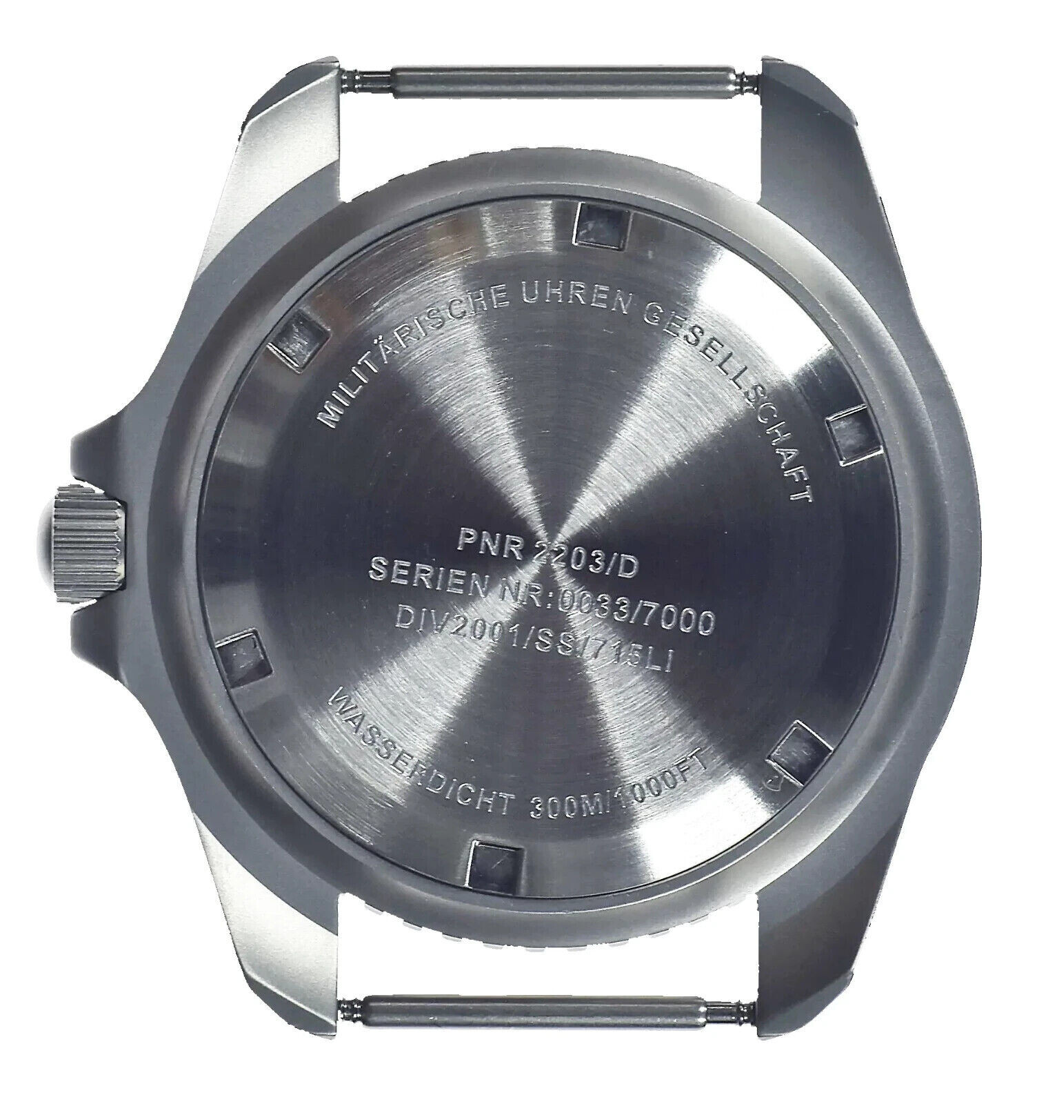 MWC 1999-2001 Pattern Automatic Divers Watch with 60 Hour Power Reserve