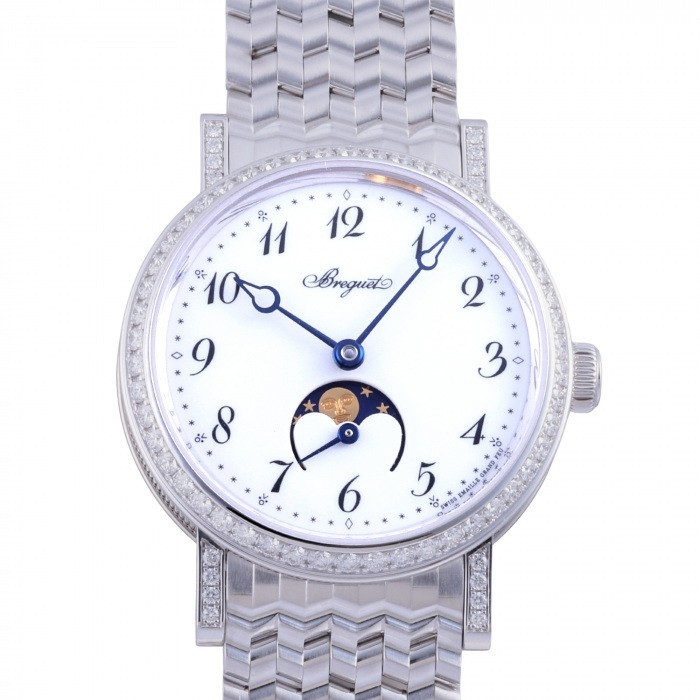 Breguet Classic 9088BB / 29 / BC0 / DD00 White Gold 30.0mm White Dial #YKW089