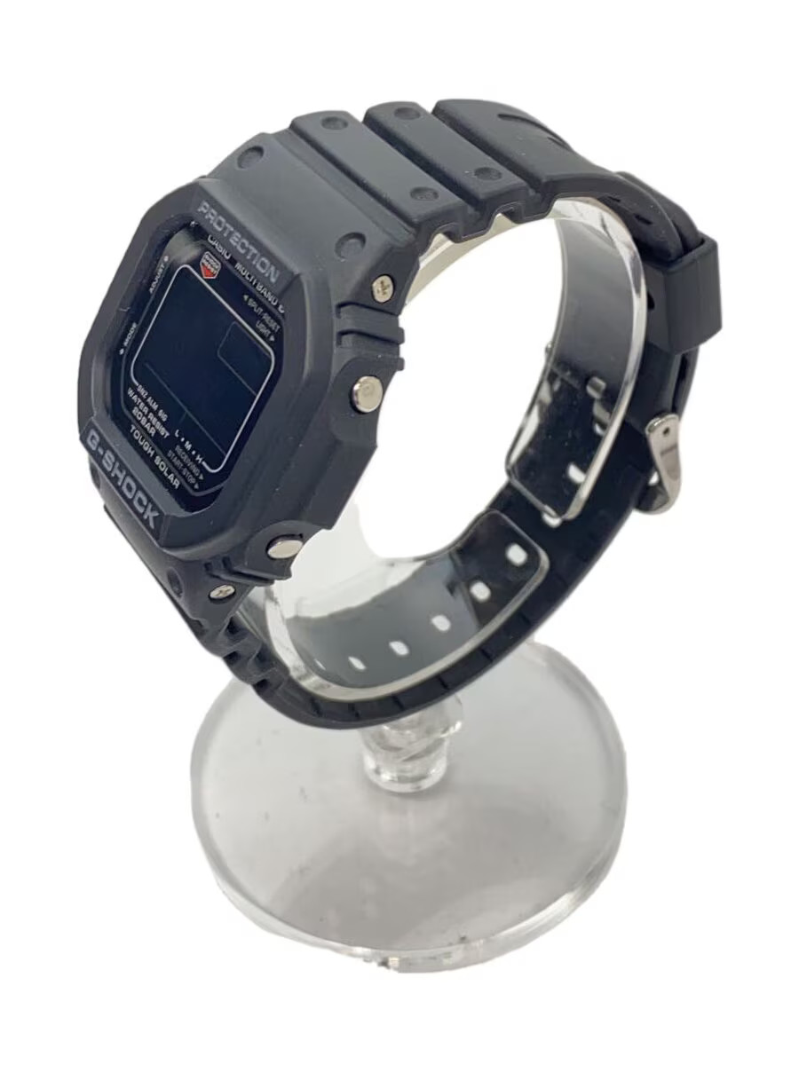 CASIO Solar Watch G SHOCK Digital Rubber BLK GW M5610U 1BJF