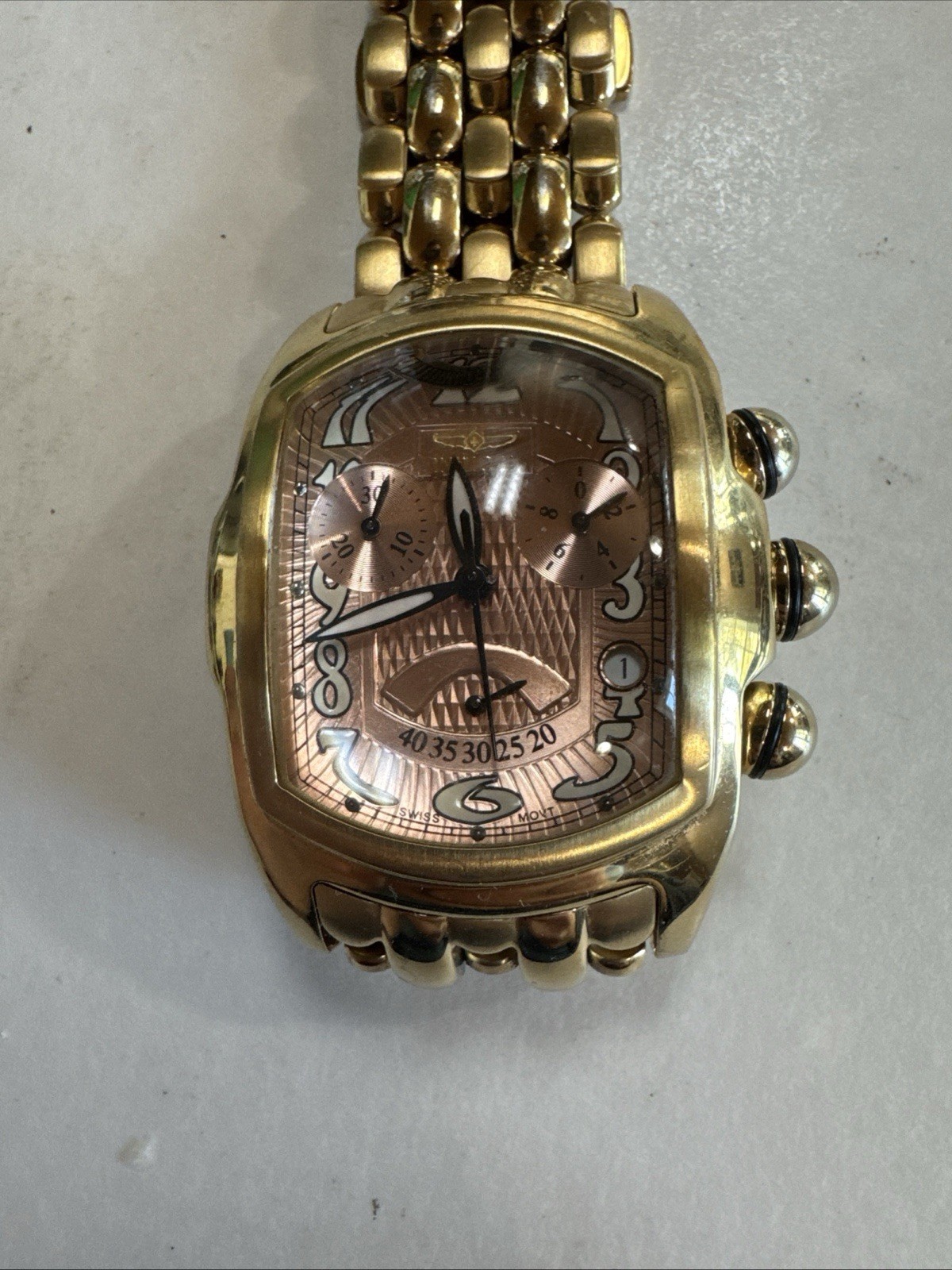 Unisex Invicta Lupah Chronograph Fabulous Timepiece MWA6