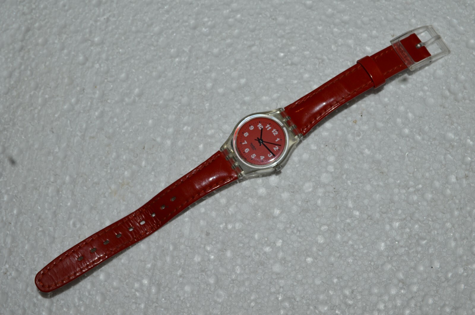 1996 Swatch Watch LK155 GLOSS Swiss Lady Quartz 25mm Originals Tested Vintage 96
