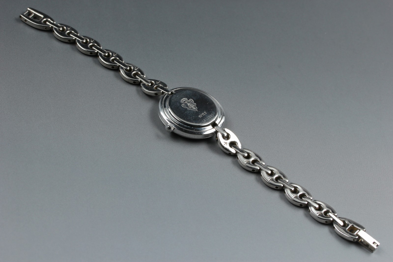 [Exc+5] Gucci 11/12.2 Change Bezel 26mm Silver White Dial Women Watch From JAPAN