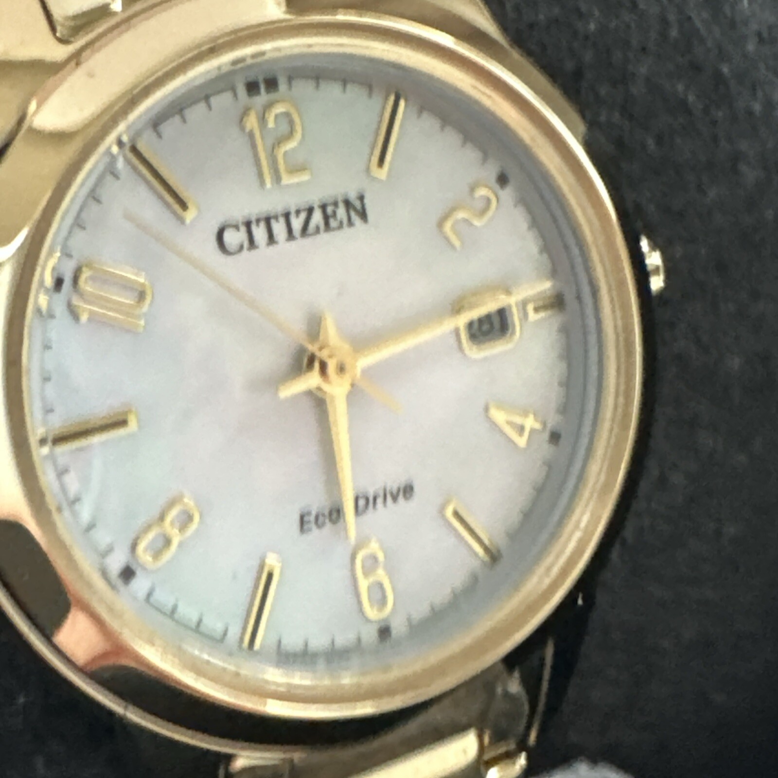 Citizen Gold Womens Analogue Watch FE1242-78D