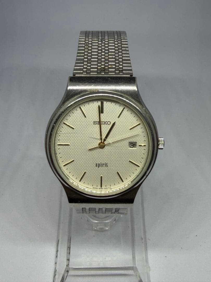 SEIKO spirit quartz 5p32-7a00 men’s watch From Japan