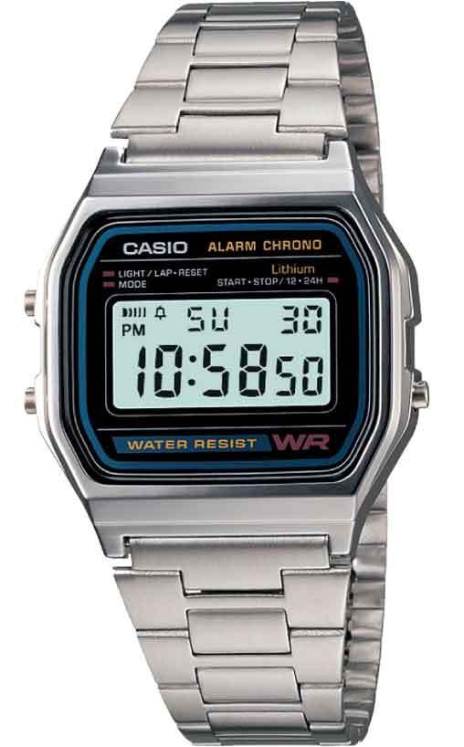 CASIO WATCH VINTAGE RETRO 80’s A158WA-1 A158 A158W A158WA WARANTY GENUINE