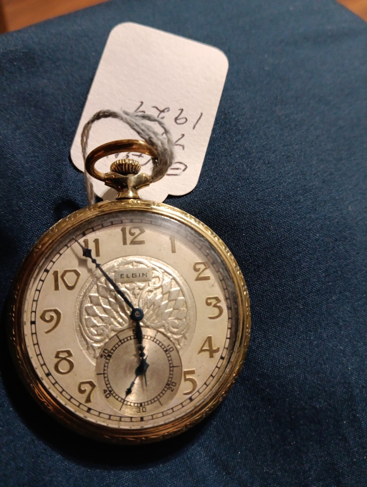 Elgin 12s 7j openface 31994662