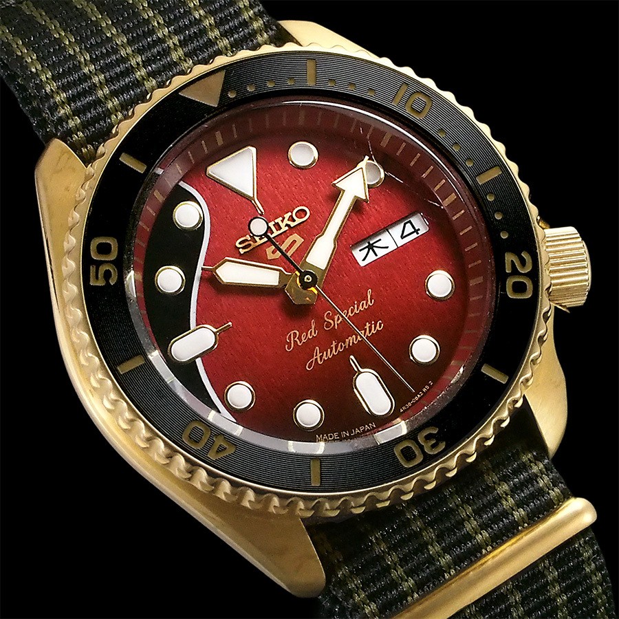 Seiko 5 Sports SBSA160 Brian May Limited Edition 4R36-12E0 Automatic Watch