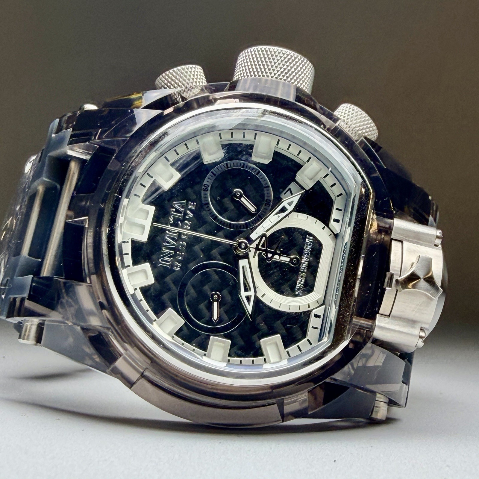 Invicta Reserve Anatomic Bolt Zeus Magnum Ocean 52mm Chronograph Watch 33148