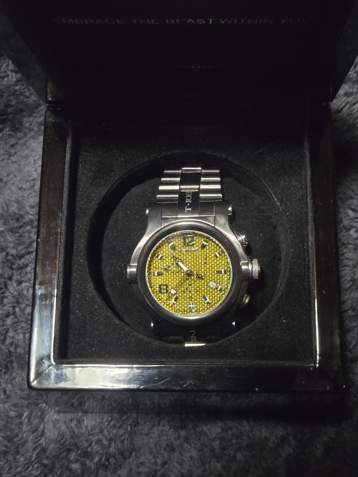 Renato T-Rex Mens Swiss chronograph Watch, New in Box