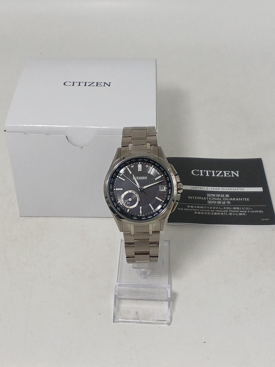 CITIZEN Wristwatch ATTESA ECO DRIVE F150-T021581