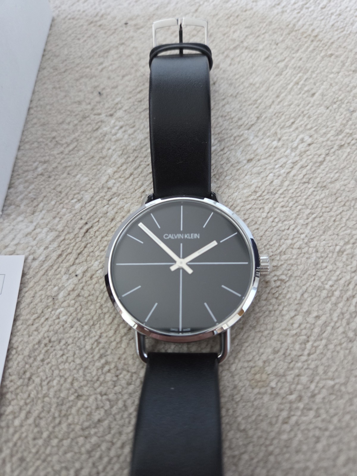 Calvin Klein Swiss Made Mens Watch K8M211C1 42mm Brand New Unworn Genuine Boxed