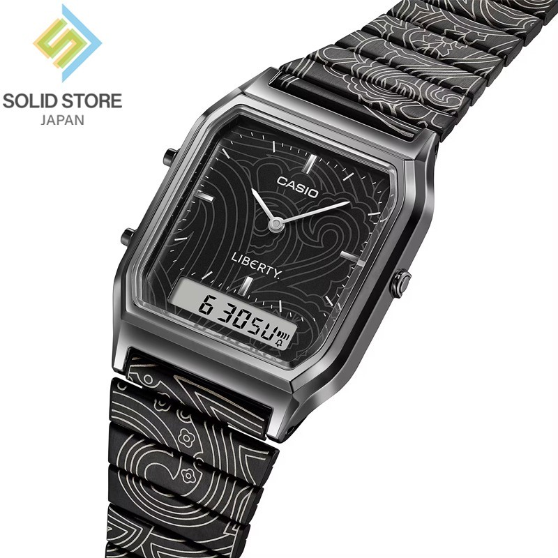 CASIO Classic AQ-230EBLT-1AJR LIBERTY Collaboration Limited Analog Digital Watch
