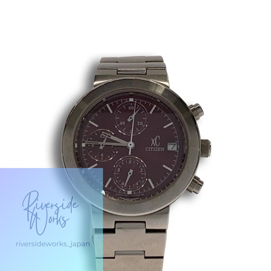 CITIZEN Quartz Analog Watch Stainless Steel RED SLV 0560-h25951