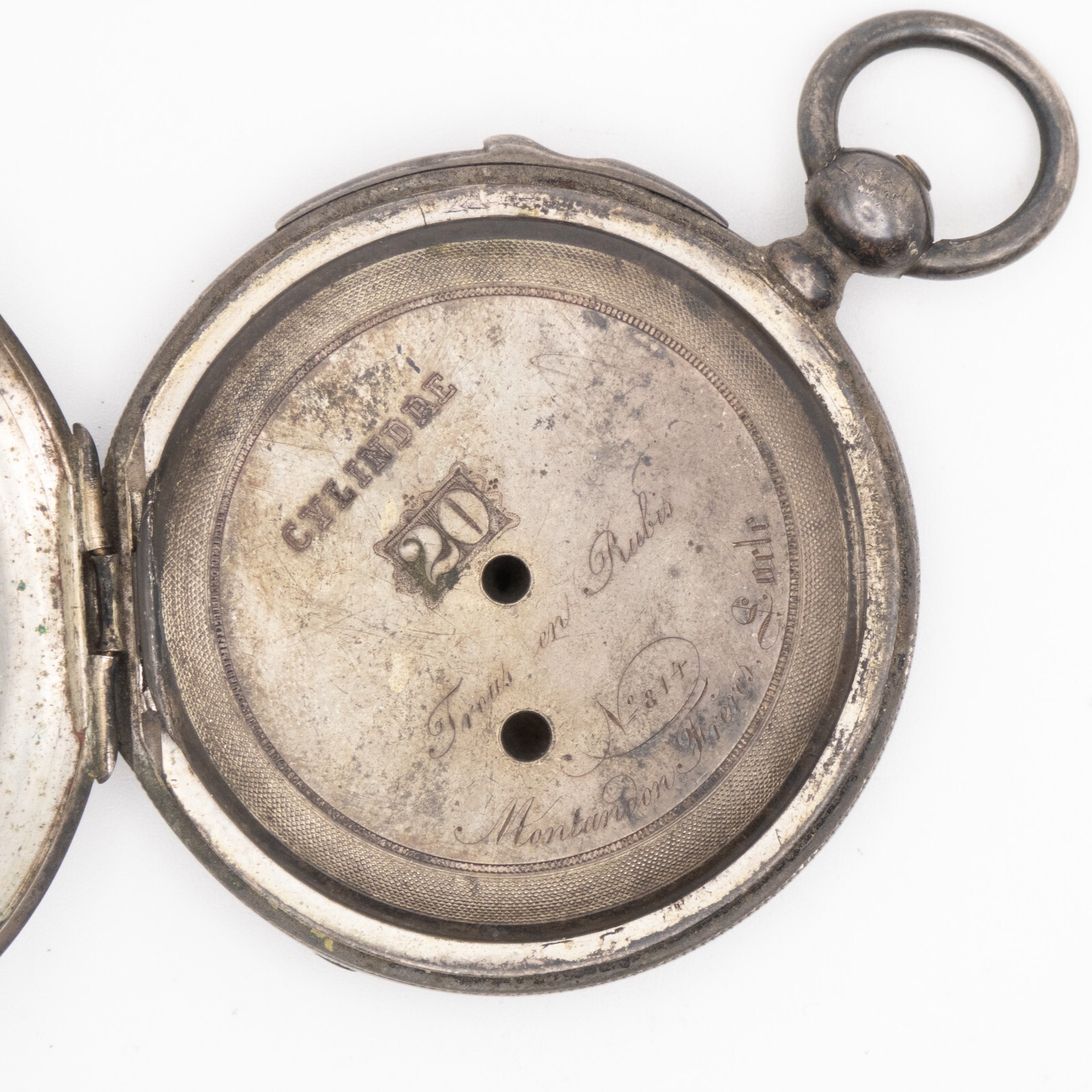 Montandon Freres 20-Jewel Repeater Antique Pocket Watch, Cylinder Escapement