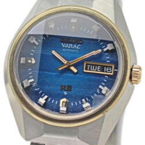 King Seiko Vanac 5626-7190 1973 Caliber 5626 faceted Hardlex crystal
